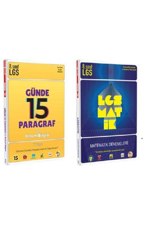 Tonguç Akademi Tonguç Lgs Günde 15 Paragraf Ve Anlam Bilgisi + Lgsmatik Matematik Denemeleri