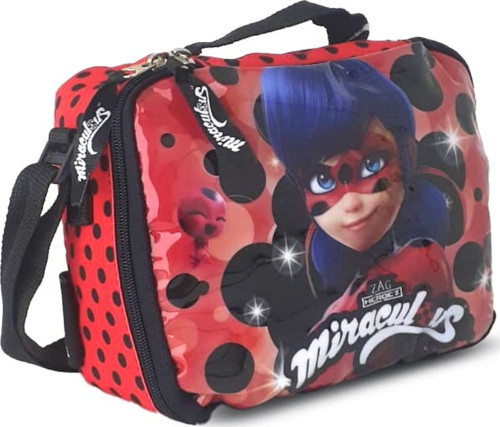 Genc Dıjıtal Baskı Miraculous Ladybug And Cat Noir Beslenme Çantası