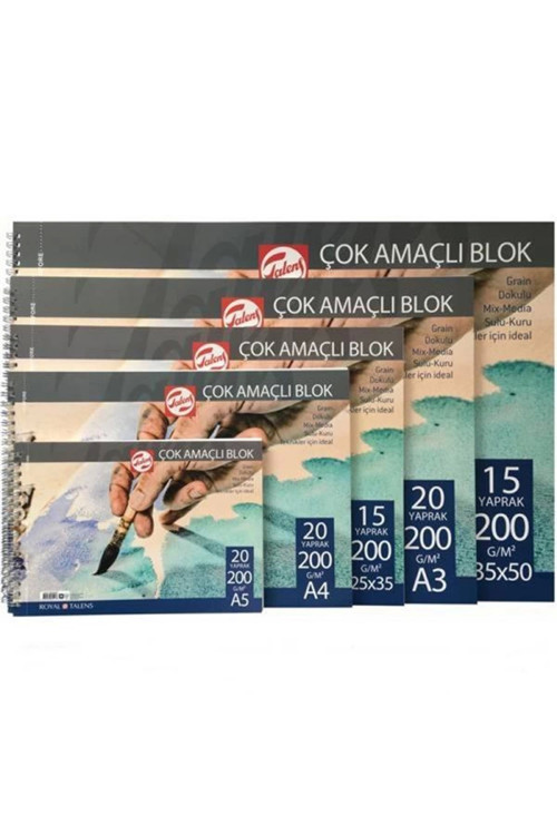 Çok Amaçlı Resim Blokları 200 Gr A5