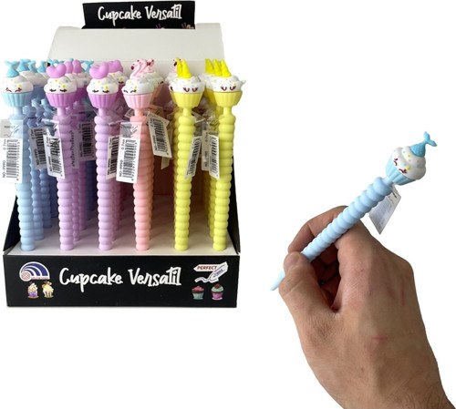 Genc Dıjıtal Baskı Cupcake Versatil Kalem Uçlu Kalem 0.7