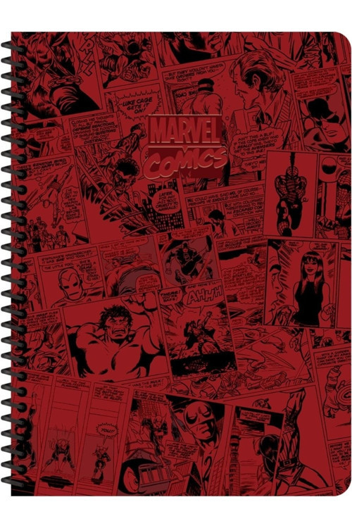 Seri 1 16.5X22.5 Çizgili Defter - Bordo (80 Yaprak)