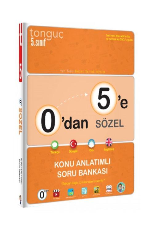 Tonguç Akademi Tonguç Yayınları 0'dan 5'e Sözel Konu Anlatımlı Soru Bankası