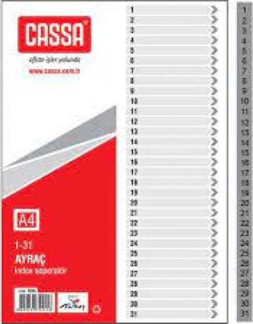 Seperatör 1-12 Renk 7229