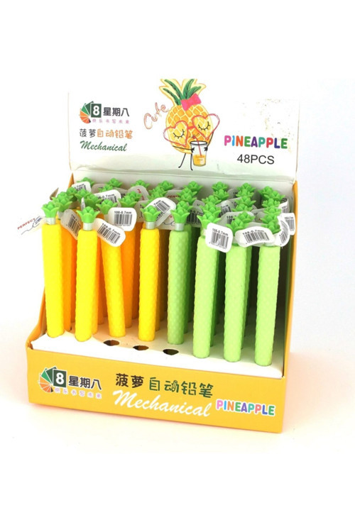Ananas Temalı Versatil Kalem 0.7-(108)