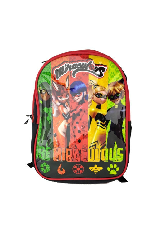 Ladybug Karakterleri Lisanslı Ilkokul Çantası Ve Beslenme Çantası