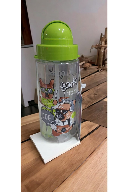 Müzisyen Köpek Baskılı Matara 0.5 Litre