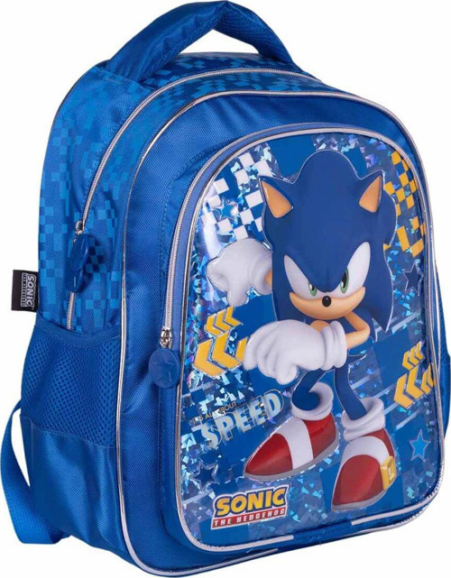 Sonic The Hedgehog Okul Çantası 2537