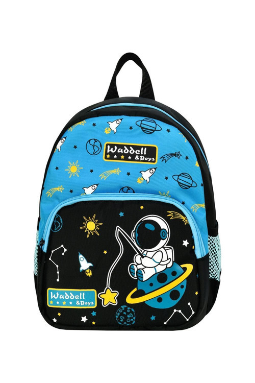 Ticaret Astronot Ortopedik Anaokulu Sırt Çantası Uzay Temalı