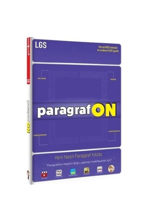 Tonguç Akademi Yayınları 8.sınıf Lgs Paragrafon Yeni Nesil Paragraf Kitabı