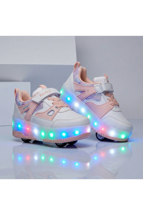 Işıklı Kaydıran Model-Led Patenli Çocuk Ayakkabı
