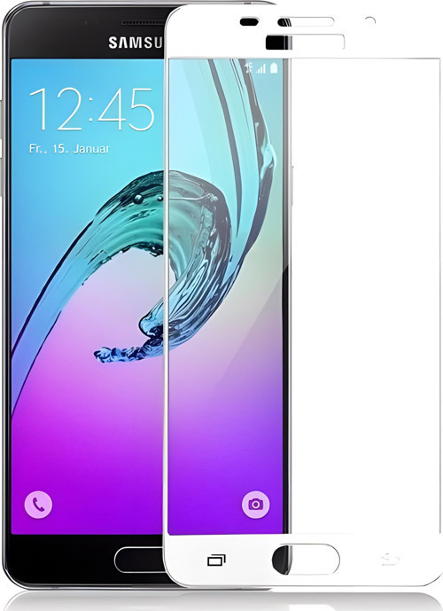 Galaxy A7 2017 Ekran Koruyucu Ekranı Tam Kaplayan Düz Cam Ekran Koruyucu