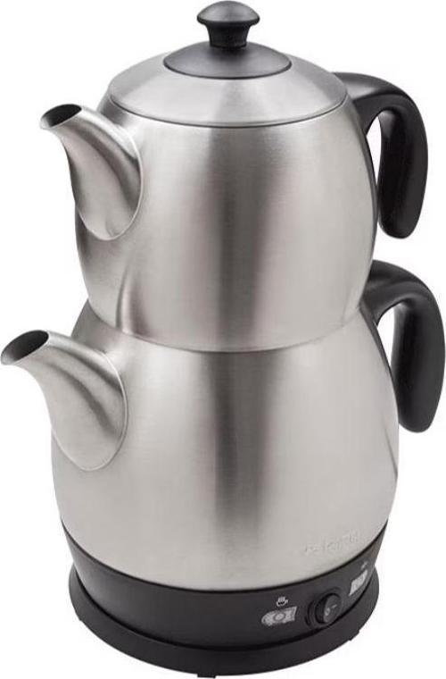 P-315 Lea Inox 2200 W Çelik Demlikli Çay Makinesi