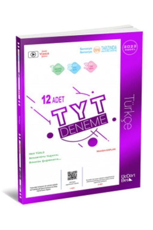 Üç Dört Beş Yayınları 345 Üçdörtbeş Yayınları Tyt Türkçe 12 Li Deneme