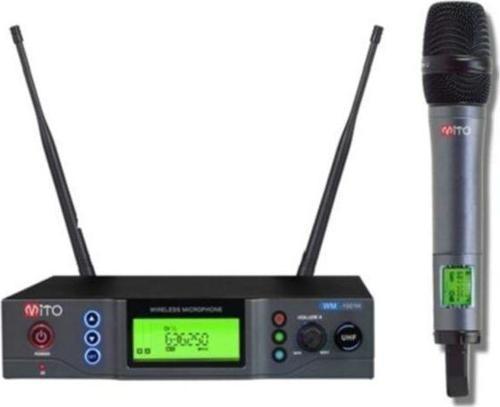 Wm-1001 H 100 Seçilebilir Kanallı Uhf Kablosuz El Mikrofonu