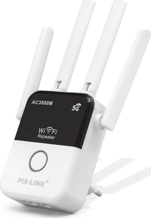 Wifi Repeater / Router / Ap Ac3800 Dual Band 5 Ghz - Siyah Beyaz Lv-Ac35Q
