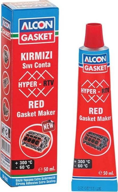 Hyper-RTV Nötr Sıvı Conta M-3302 Kırmızı 50 ml