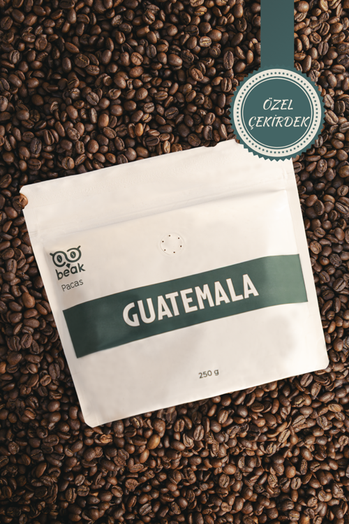 Guatemala Pacas Çekirdek Kahve 250 GR , %100 Arabica