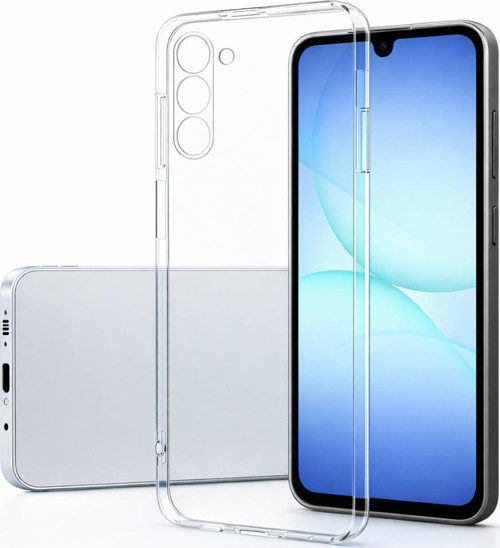 Samsung Galaxy A17 5G Uyumlu Kılıf Şeffaf Kamera Korumalı 3D