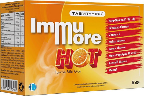 Tab Vitamins İmmumore HOT 12 Saşe