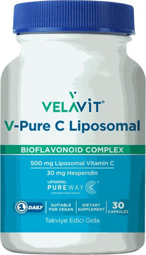 V-PURE C Liposomal Bioflavonoid Complex 30 Kapsül