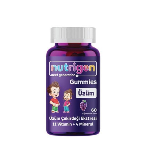 GUMMIES Üzüm 11 Vitamin 4 Mineral 60lı