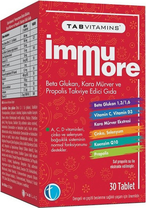 Tab Vitamins IMMUMORE 30 Tablet