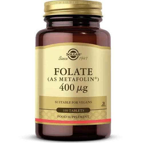 FOLATE (Metafolin) 400 MCG 100 Tablet