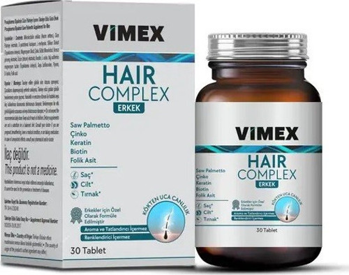 Vimex Hair Complex Erkek 30 Tablet