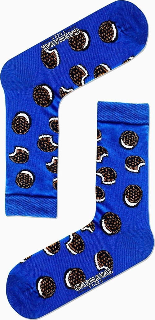 Oreo Desenli Renkli Çorap