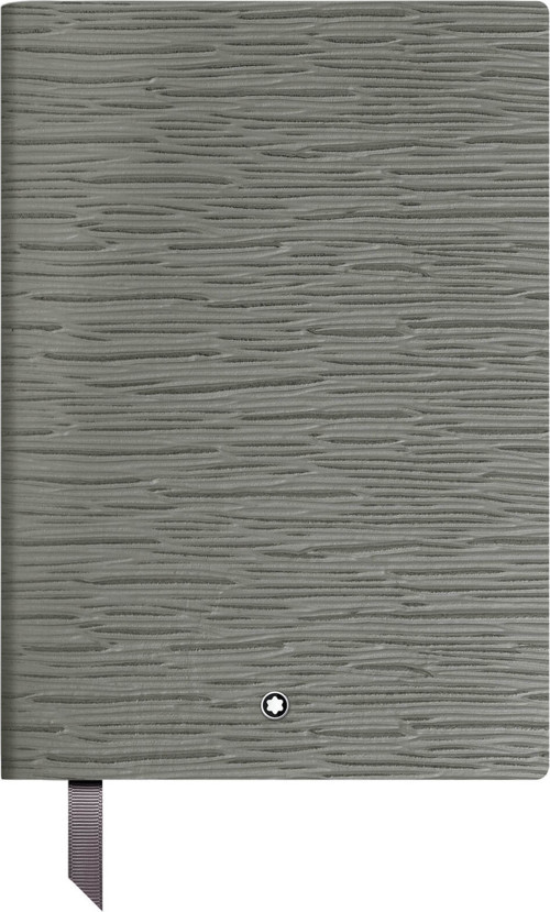4810 Medium Gri Deri Küçük Boy Defter 134711