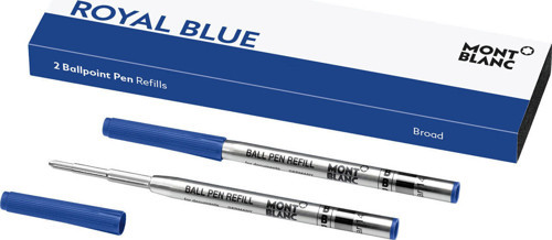 2li Tükenmez Kalem Yedeği Broad Royal Blue 128215