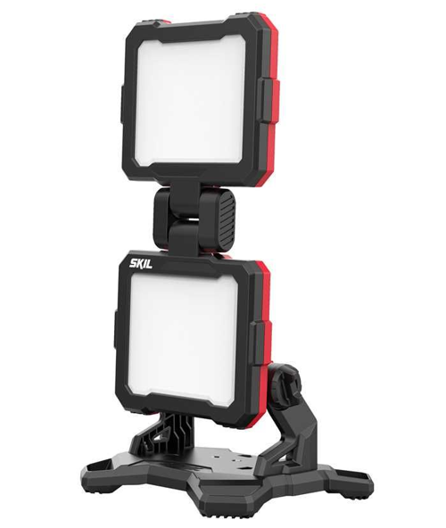 Powertools 3157CA Akülü Çift Kafalı Led Işık 1800 Lümen