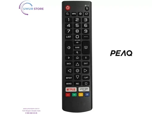 Peaq İle Uyumlu Tv Kumanda-Mikrofonsuz