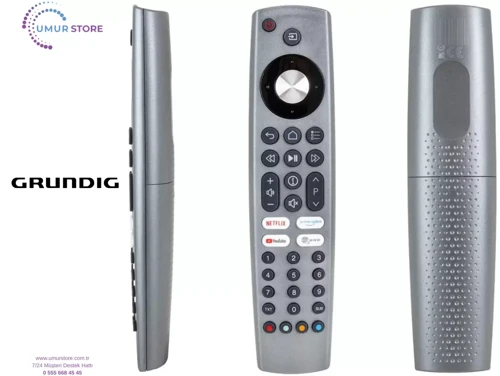 Grundig İle Uyumlu 43 GFU 7850 B Android TV Kumandası