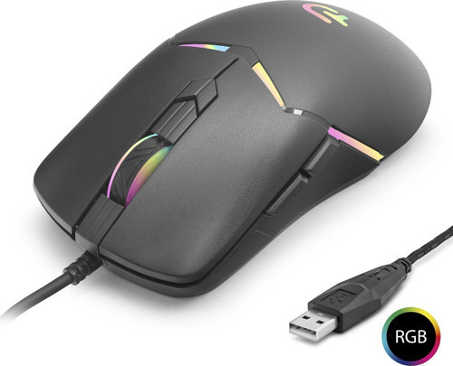 G602 Gaming Mouse 7200 Dpi 6 Tuş 1000 Hz Rgb - Siyah