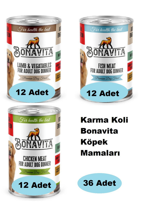 Karma Koli Köpek Mamaları 36 Adet 006