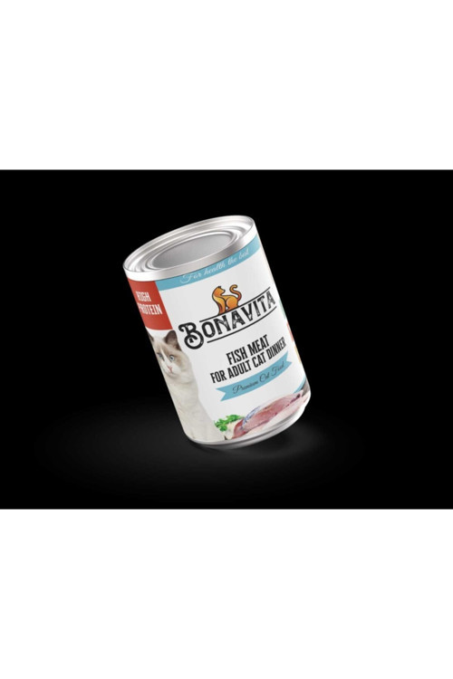 Yetişkin Kedi Balık Etli Konserve 12 Li