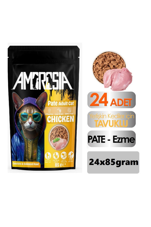 Tavuk Etli Pouch Kedi Maması 24 Adet