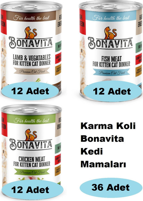 Karma Koli Kedi Mamaları 012 36 Adet