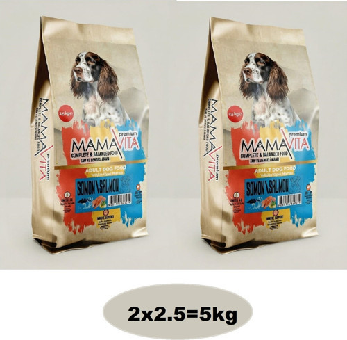Somonlu Kuru Köpek Maması 5Kg (2.5 X 2)