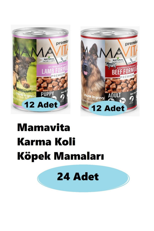 24'Lü Mamavitta Karma Koli Köpek Mamaları 04