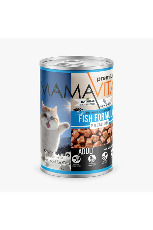 24'Lü Balıklı Yetişkin Kedi Maması
