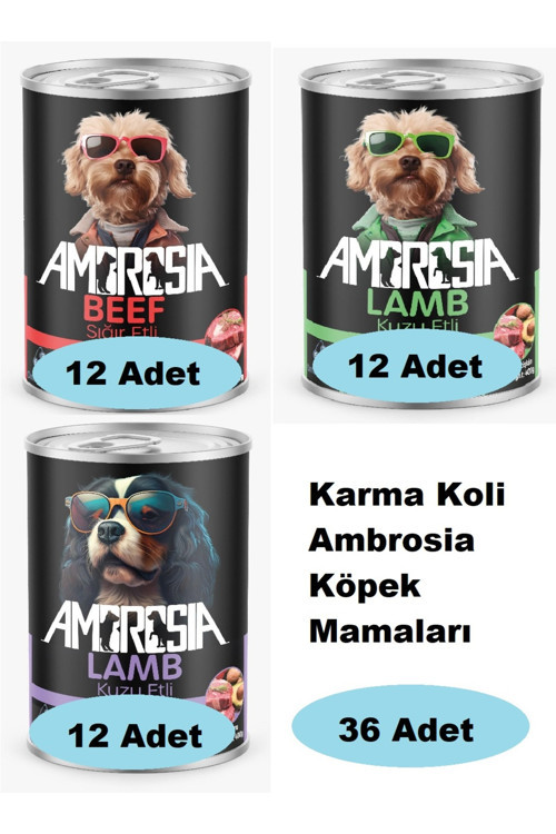 Karma Koli Köpek Mamaları 36 Adet 016