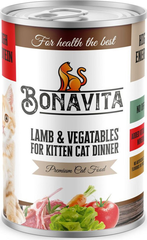 24'Lü Kuzu Etli Yavru Kedi Maması
