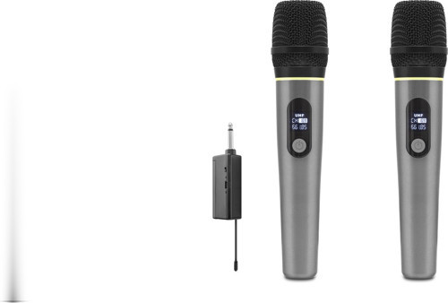 Profesyonel Kablosuz Uhf 2 Mikrofonlu Set 6.35 Mm - Gri HDX2791G