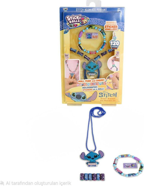 Stitchli Kolye Ve Bileklik Seti – Kendi Takını Tasarla!