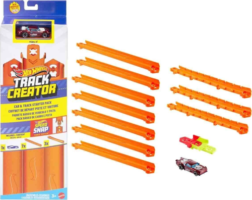 JDW43 Hot Wheels Araba ve Pist Başlangıç Paketi