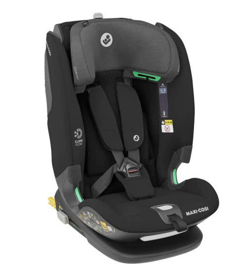Titan Pro I-Size ADAC'lı 9-36 KG Çocuk Oto Koltuğu Authentic Black