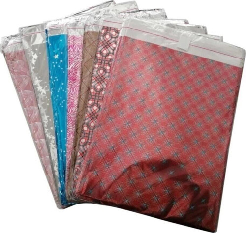 500 ADET Kendinden Bantlı Metalize Hediye Paketi Poşeti Yapışkanlı 20x25 Cm