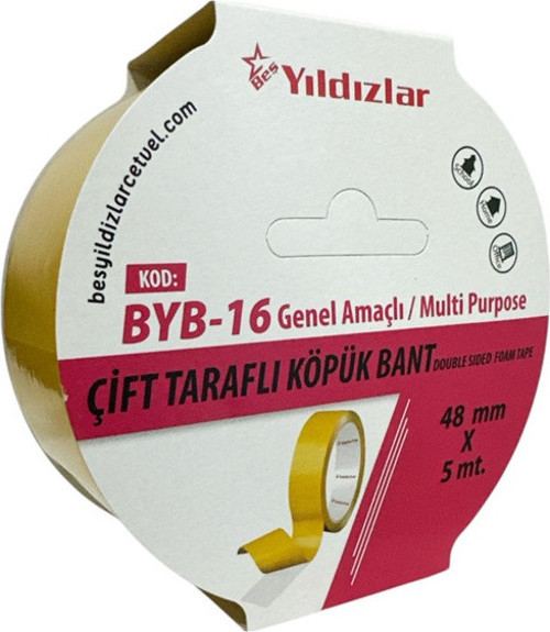 Çift Taraflı Köpük Bant 48mmx5m
